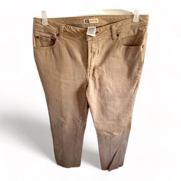 Faded Glory Desert Tan Denim Jeans- 12 - Picture 2 of 5